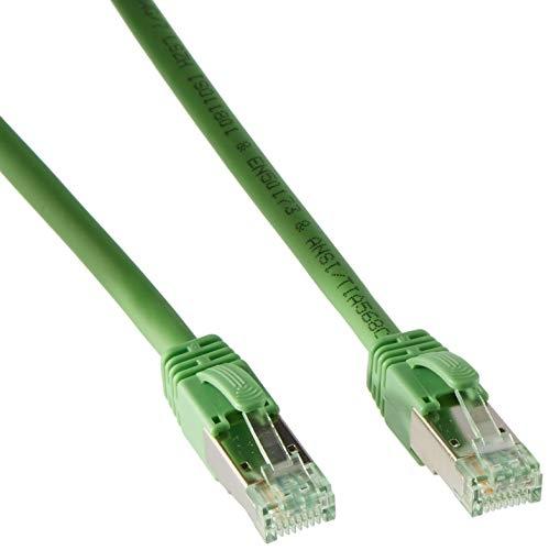 NAMBO - Câble patch S/FTP Cat 6A haute qualité T138 GHMT - 10 Gigabit - Vert - Certifié ISO/IEC et GHMT_0