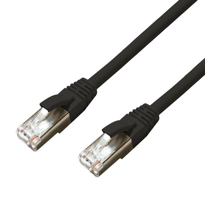 Microconnect MC-SFTP6A05S - Câble réseau noir 5m Cat6a S/FTP (S-STP) RJ-45 Mâle/Mâle - LSZH - 500 MHz_0