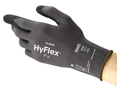 Ansell HyFlex 11-840 - Gants de travail professionnels en nitrile, anti-coupures et résistants à l'abrasion_0