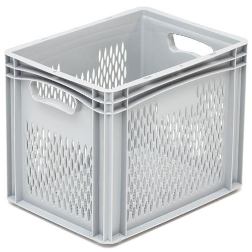 Bac Norme Europe standard ajouré 400 x 300 x 320 mm - Réf : BAC159BE4332000_0