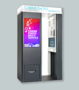 Cabine photo ANTS multiservice permettant de réaliser des photo d'identité, photo cv, portrait... - MY STATION_0