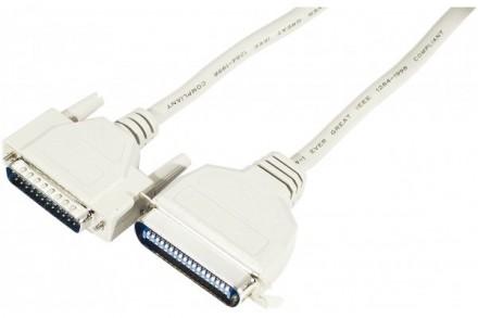 Cordon IEEE 1284 parallèle - 3.00 m - Compatible imprimantes HP 4/5/6 - Vitesse Bi-tronics_0