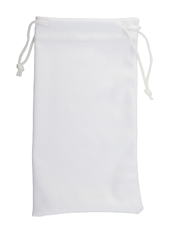 Étui pour lunettes en polyester - double cordelettes - idéal pour marquage sublimation_0