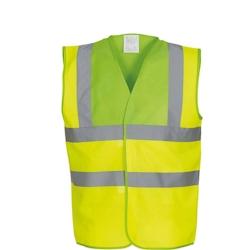 Gilet haute visibilité YOKO vert citron|jaune T.3XL Yoko - XXXL polyester 6933883202855_0