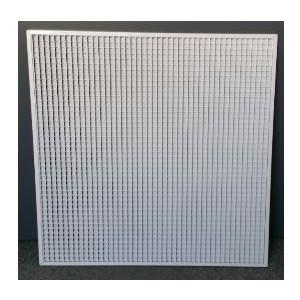 Km-fp - grille résille faux-plafond - reprise d'air pour climatisation et ventilation - mailles carrées 13x13_0