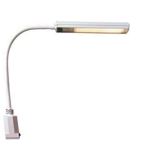 LAMPE FLUO L=500MM SUR PIED A VISSER BLANCHE 11W