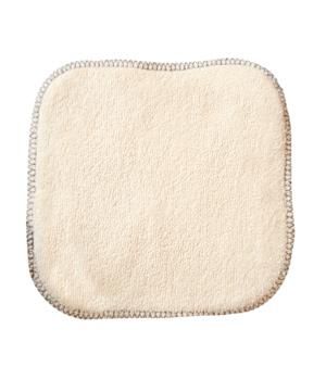 LULU NATURE - 10 LINGETTES BÉBÉ 100% COTON BIOLOGIQUE 15X15CM