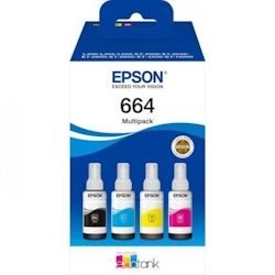 Multipack 4 couleurs EcoTank 664 (C13T664640) Epson - 3666373876061_0
