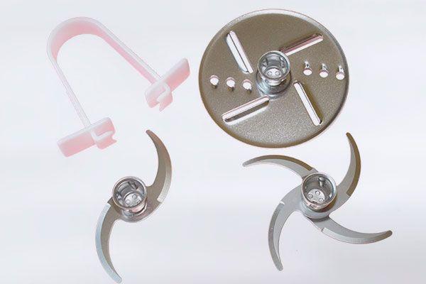 Paco Coupe Set pour Pacojet 2 - Disque à fouetter, couteau 2 lames, couteau 4 lames_0