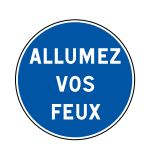 Panneau de signalisation type BK 29*_0