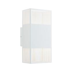 Paulmann Applique LED Tharin IP44 3000K 120x104mm 2x3,7W Blanc 71252 - blanc inox 71252_0