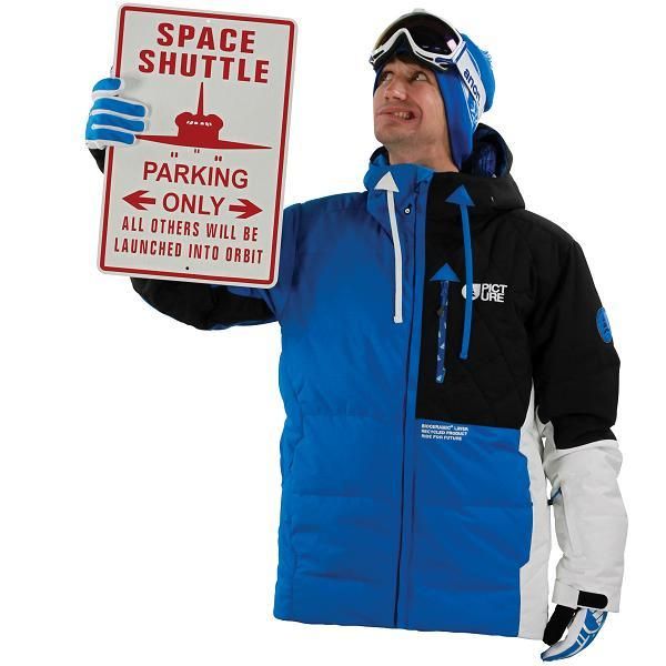 PICTURE ORGANIC VESTE DE SKI RESPECT II BLEUE V&ECIRCTEMENTS DE SKI