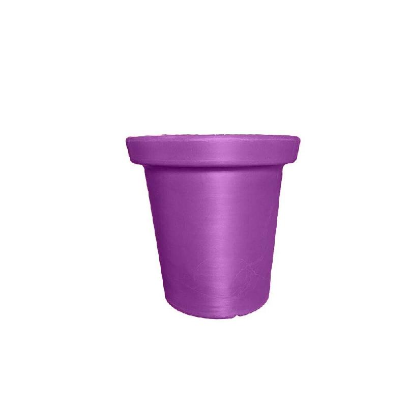 PLAST'UP ROTOMOULAGE Pot de fleurs rond xxl delight 75l - VIOLET - violet 0669014882097_0