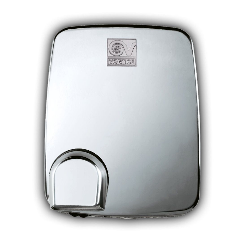 Sèche-mains robuste coque en métal brossé et automatique - Vortice - SMMUA_0