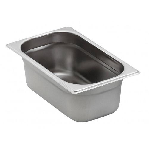 BAC GASTRONORM GN 1/4 HAUTEUR 100 MM EN INOX 18/10