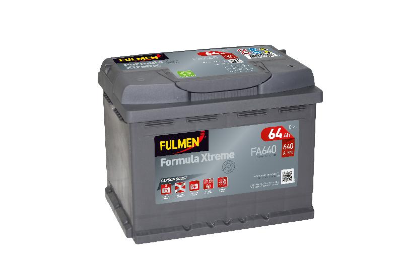 Batterie voiture Fulmen Formula Xtreme FA640 - 12V 64Ah 640A - Haute performance pour conditions extrêmes_0