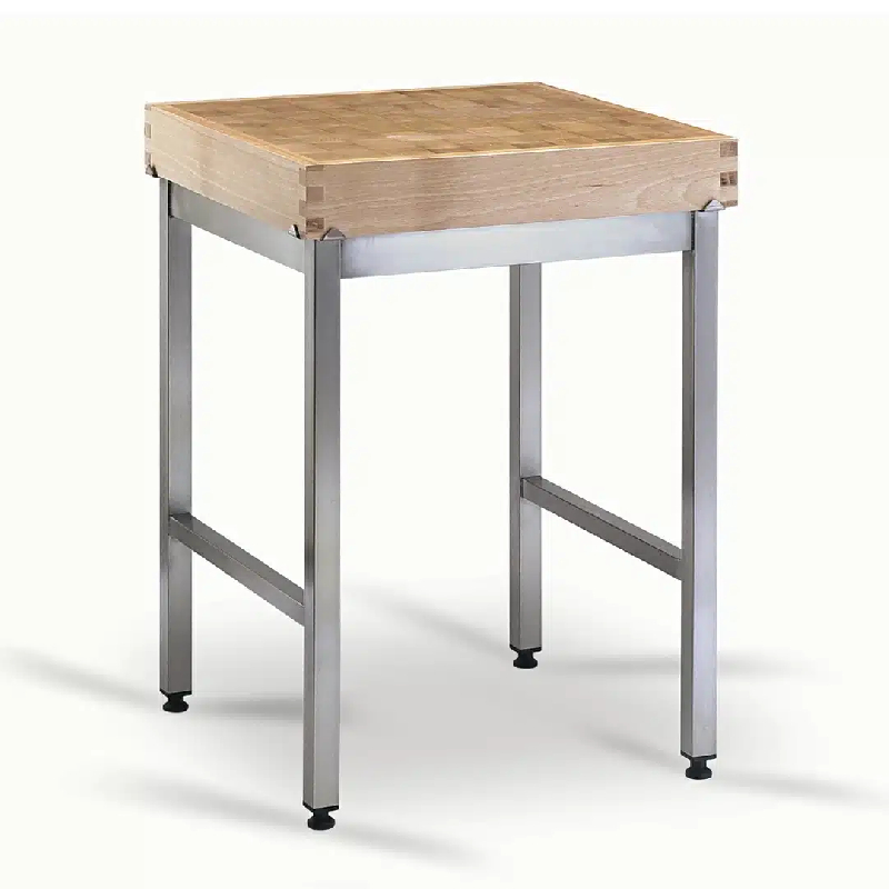 Billot bois pour laboratoire L 600 x l 600 mm, livré à plat_0