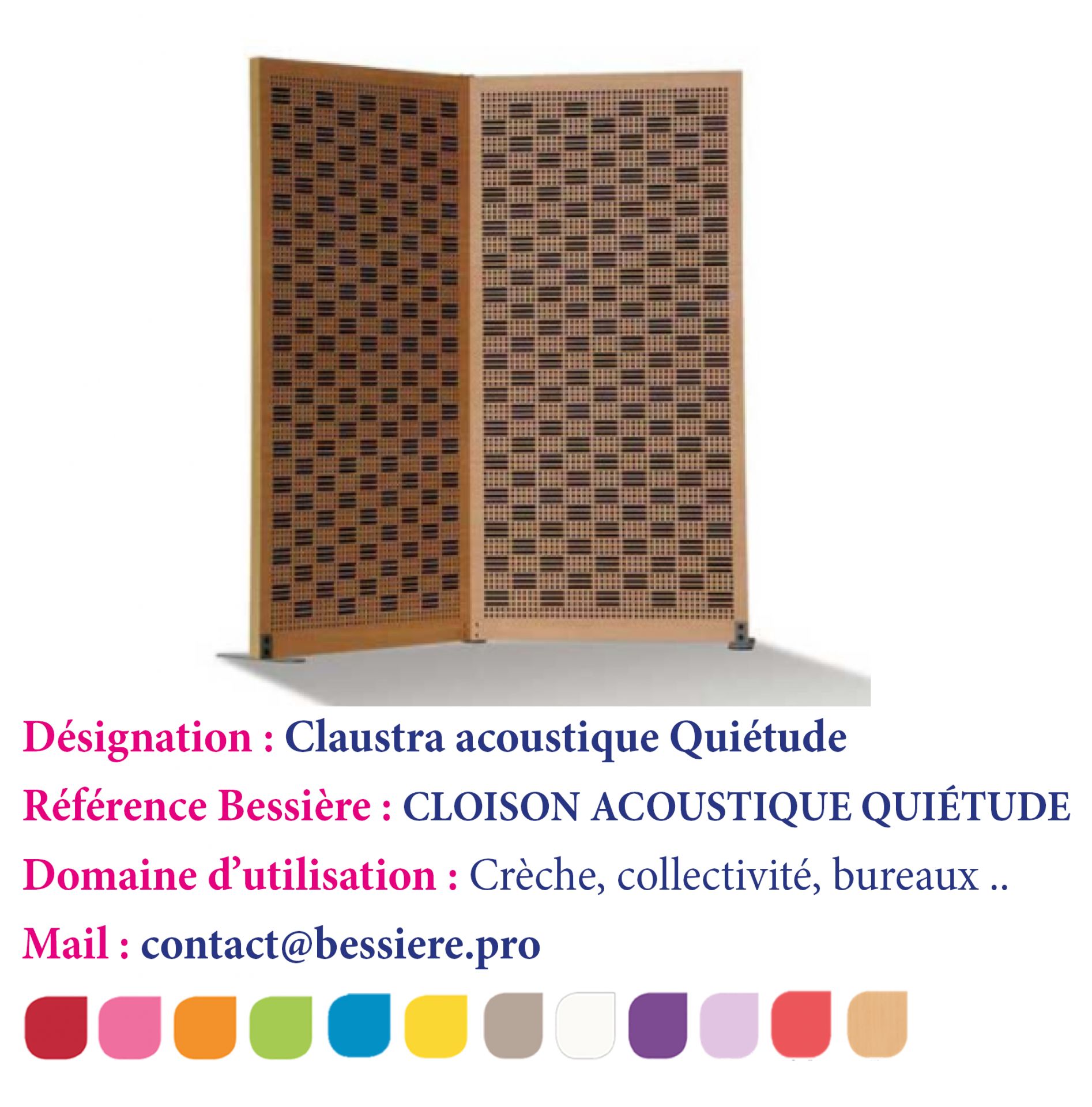 Cloison acoustique quiétude_0