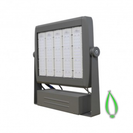 Éclairage de chantier - Projecteur LED 300W 6000K - IP65 - Gris_0