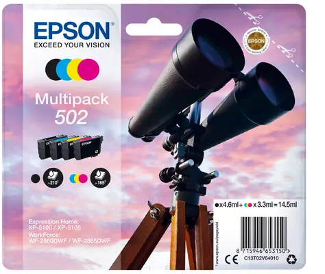 Epson Multipack 4-colours 502 Ink_0