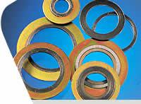 Joints spiralés - enroulement métallique nervuré avec matériaux tendres - acier inoxydable, Inconel, Monel_0