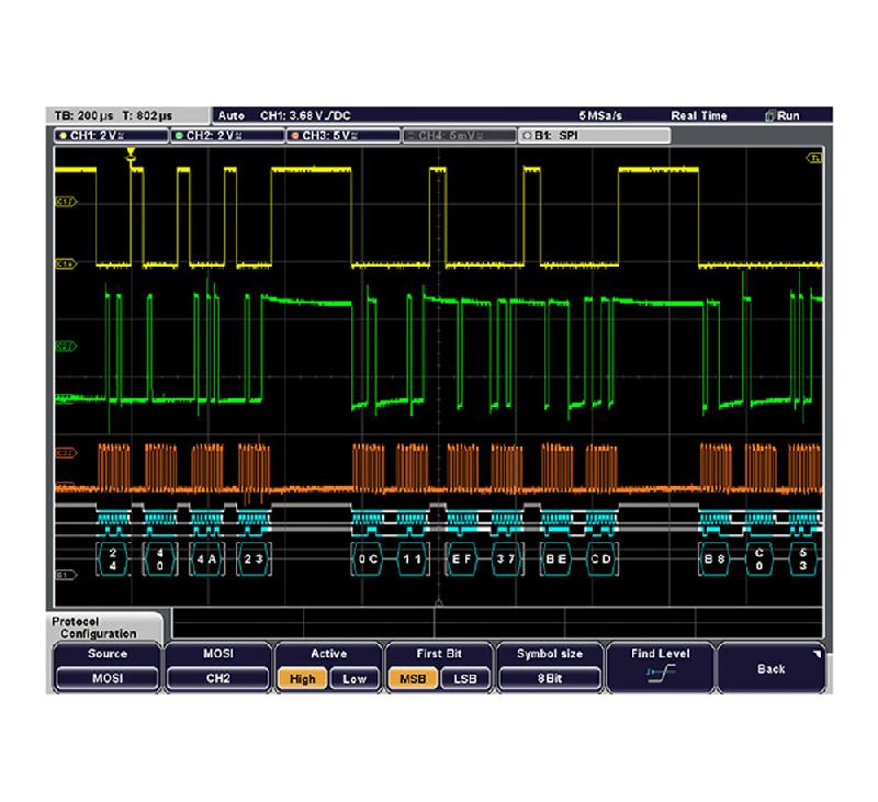 RTM-K1 | Option de déclenchement et de décodage série I²C / SPI (licence logicielle) pour RTM2000_0