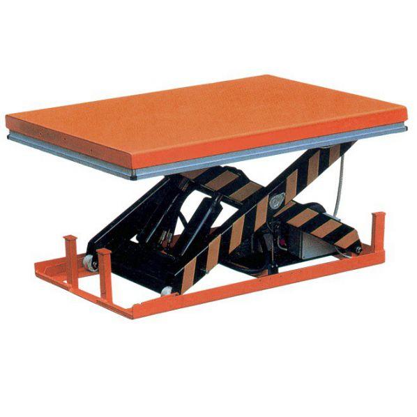 Table élévatrice électrique Rolléco - statique et à niveau constant - charge 2000 kg - capacité 1000 à 4000 kg_0