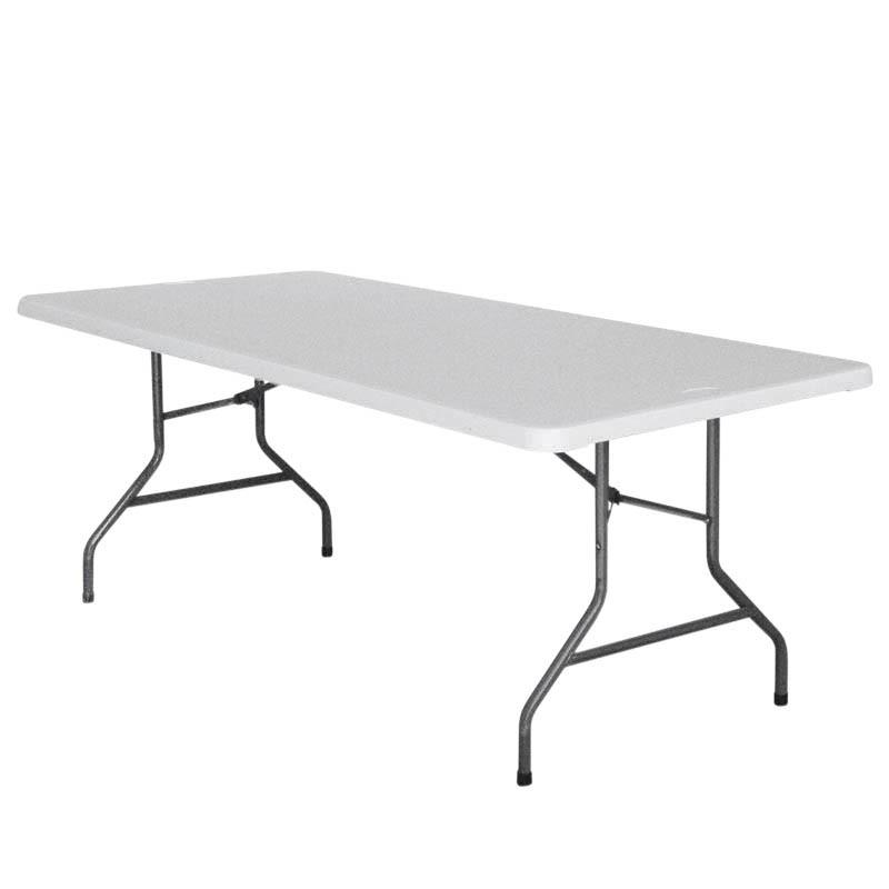 Table pliante rectangle HDPE Nimes 198x90x74 -_0