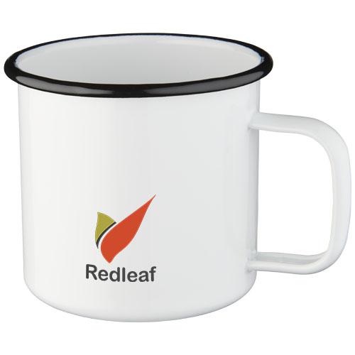 Tasse de feu de camp de 475 ml - Finition émaillée - Acier avec revêtement émail_0