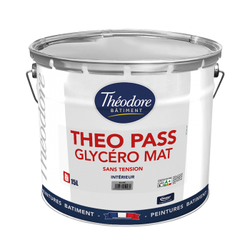 Peinture décorative spéciale isolante et anti-taches - Mat glycéro - réf. Ag02358 - Theodore_0