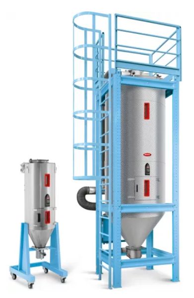 Ts serie tremies isolé - trémie de stockage - moretto - capacité 50-10.000 dm3_0