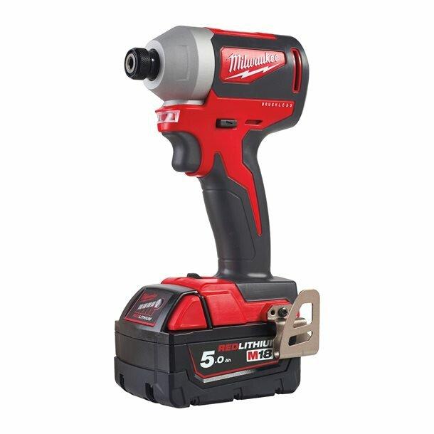 Visseuse à chocs ¼″ hex M18BLID2-502X Brushless - 180 Nm, 3400 tr/min, 4200 imp/min - MILWAUKEE_0