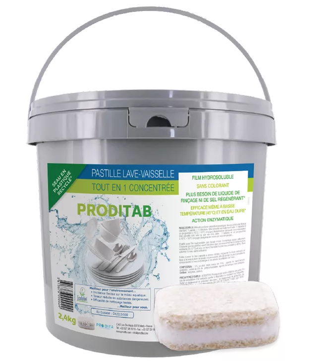 150 Pastilles lave vaisselle Prodibat Ecolabel_0
