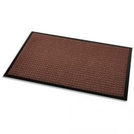 3M TAPIS D'ACCUEIL BRUN 90 X 60 CM DOUBLE FIBRE GRATANTE ET ABSORBANTE NOMAD AQUA