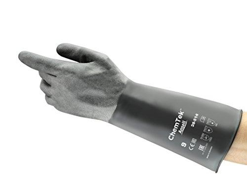 Ansell ChemTek 38-514 - Gants en butyle/viton, protection contre les produits chimiques - EN374 BIK, EN388 1000_0