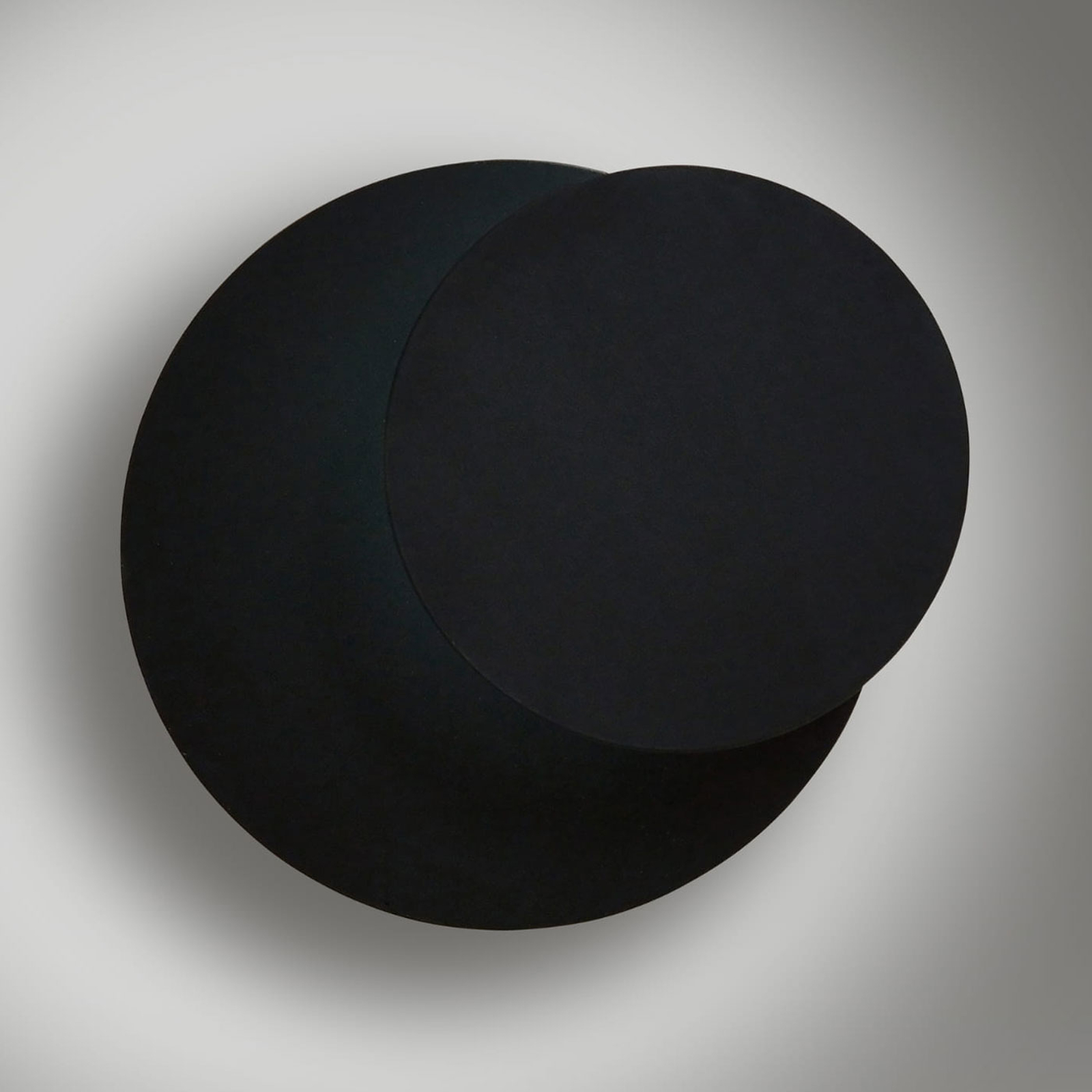 EMIBIG LIGHTING APPLIQUE CIRCLE DE FORME RONDE, NOIRE