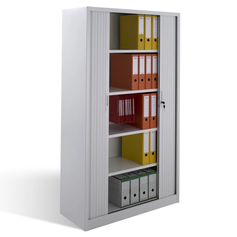 Armoire haute à rideaux coulissants - Hauteur 1950 mm_0