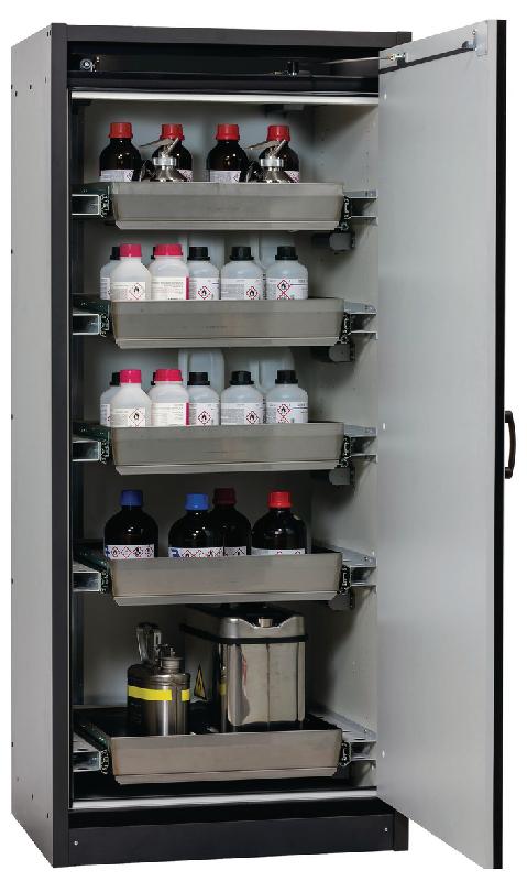 ARMOIRE SÉCURITÉ Q-CLASSIC-30 Q30.195.086.WDR GRIS/GRIS - MANUTAN COLLECTIVITÉS