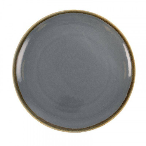 ASSIETTES RONDES COULEUR OCÉAN Ø 280 MM KILN OLYMPIA - LOT DE 4