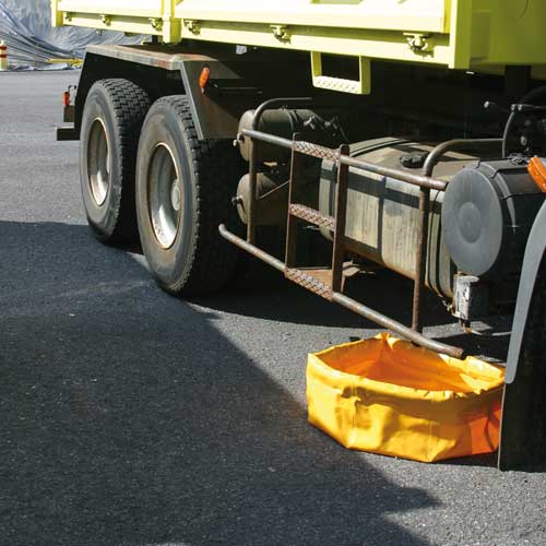 Bac de rétention souple - 80 litres - dimensions 600 x 200 mm - bords en mousse auto-portés_0