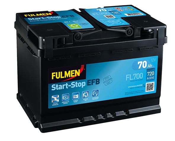 BATTERIE VOITURE FULMEN START-STOP EFB FL700 12V 70AH 720A_0