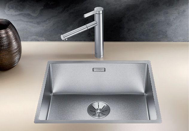 Blanco Claron 340-IF - Évier en inox - Blanco Professional France - Cuve à fond plat - Profondeur 190 mm_0
