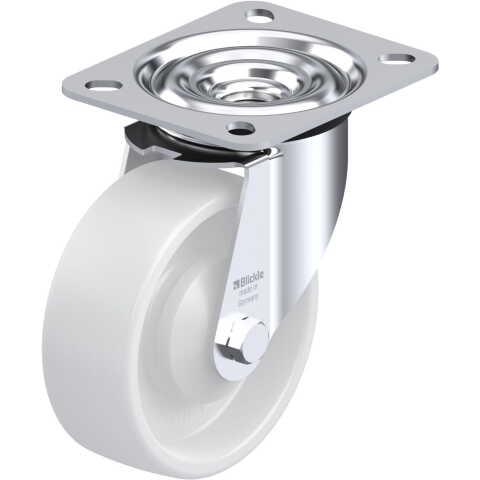 BLICKLE - ROULETTE PIVOTANTE Ø 100MM BANDAGE POLYAMIDE PA 6.6 150KG - LE-PO 100KA