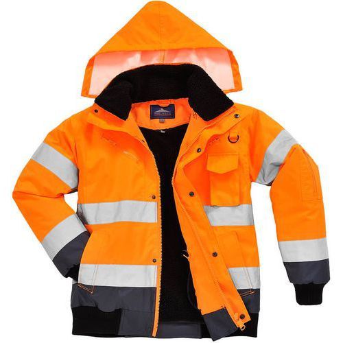 BLOUSON HAUTE-VISIBILITÉ BICOLORE C465 BLEU/ORANGE XS - PORTWEST
