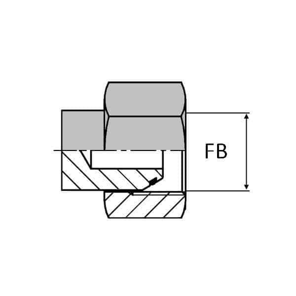 Bouchon femelle tournant BSP - 1/4' , 13.15_0