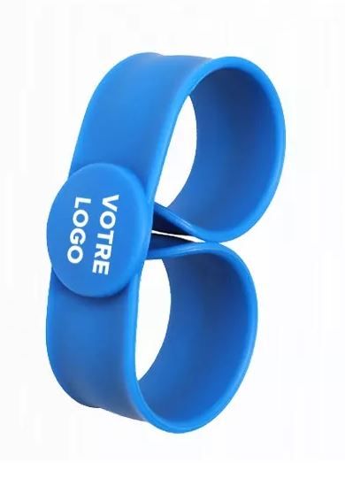 Bracelet RFID - Europaband - silicone slap robuste et personnalisable pour événements_0