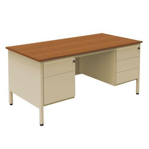 BUREAU MIN L160 MERI AVEC CAISS 2T ET 3T CONFORT 2