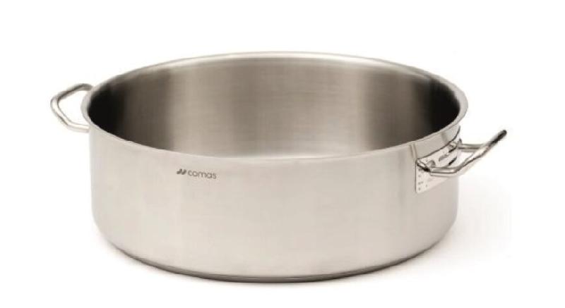 Casserole basse en acier inoxydable Comas Magna Expert 24 cm - gris inox 8425734121371_0