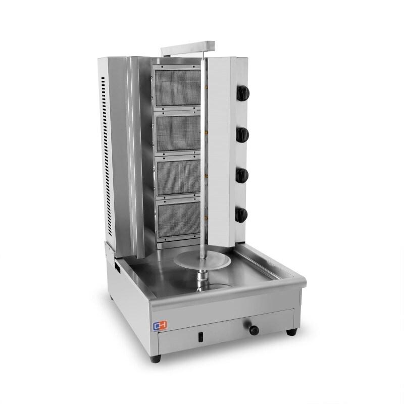 Climahosteleria Kebab Grill à Gaz 4 Brûleurs PEKIN Line GSG-950 - GSG-950_0