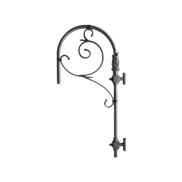 Consoles Bastia - Fontes de Paris - acier et aluminium - saillie 850 mm - hauteur 1700 mm_0